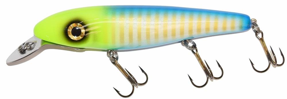 Big Fork Reef Digger Mid Range Crankbait Straight Model Fishing Lure - Perfect for Bass, Walleye, and Trout Fishing in Lakes and Rivers
