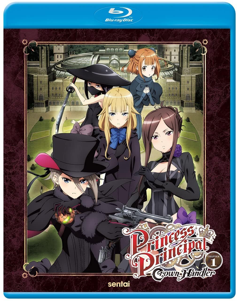 Princess Principal: Crown Handler - Anime DVD/Blu-ray | Official English Subtitles | Perfect for Anime Collectors & Fans of Steampunk Action