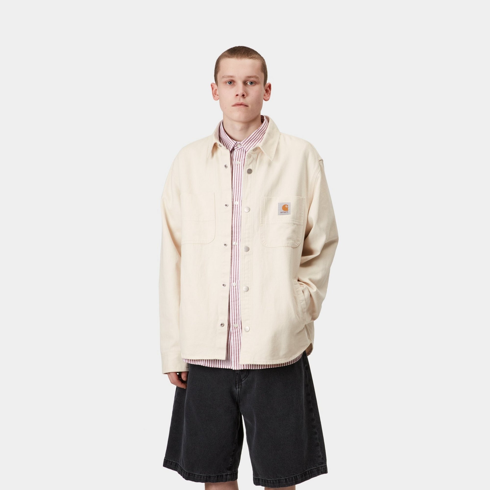 Crawford Shirt Jacket for Men - Lightweight Natural Cotton Overshirt | Perfect for Casual Outfits, Layering & Outdoor Adventures