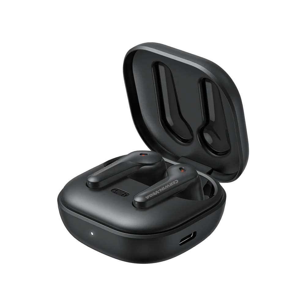 Cerwin Vega EB1 VegaBuds Wireless Bluetooth Earbuds with Noise Cancellation, 24H Playtime - Perfect for Gym, Running, Travel & Workouts