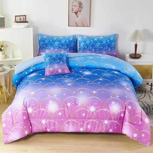 Pink Blue Mermaid