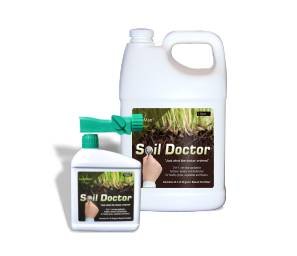 Outsidepride LazyMan Soil Doctor Liquid Lawn Fertilizer, Aerator, Dethatcher & Soil Conditioner - 32 oz Quart | Improves Grass Growth, Soil Aeration & Lawn Health for Lush Green Yards