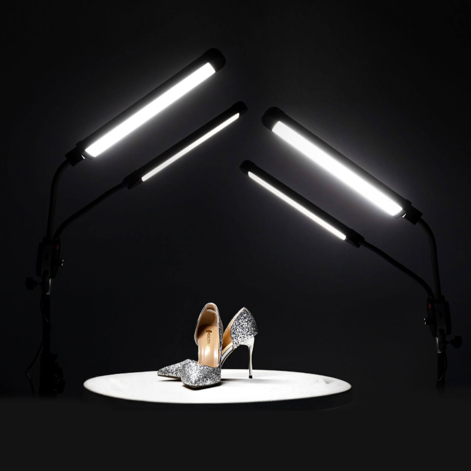 Dimmable LED Strip Light Twin Kit - Soft Lighting for E-Commerce Photography, Product Showcase & Studio Lighting