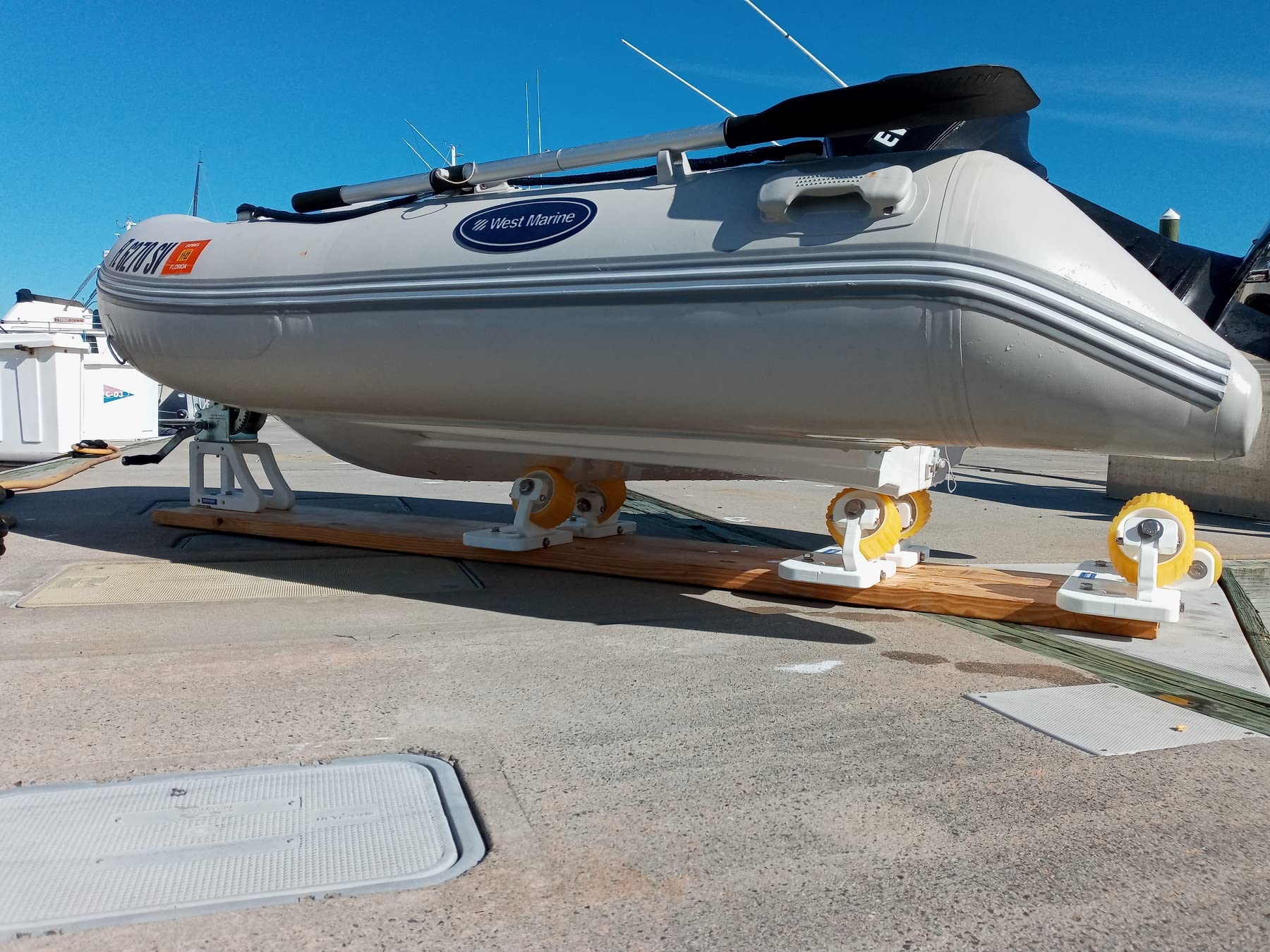**Best Roller Kit for Loading Watercraft onto Docks & Swim Platforms – Easy Boat Launching & Retrieval for Kayaks, Jet Skis, and Small Boats**