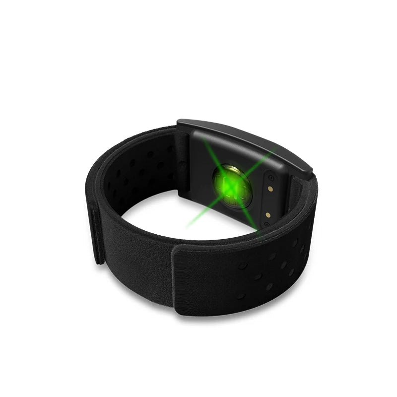 Waterproof Heart Rate Monitor Armband with Bluetooth 5.0 & ANT+ - IP67 Rated Fitness Tracker for Polar Wahoo - Ideal for Gym Workouts, Running, Cycling & Outdoor Sports