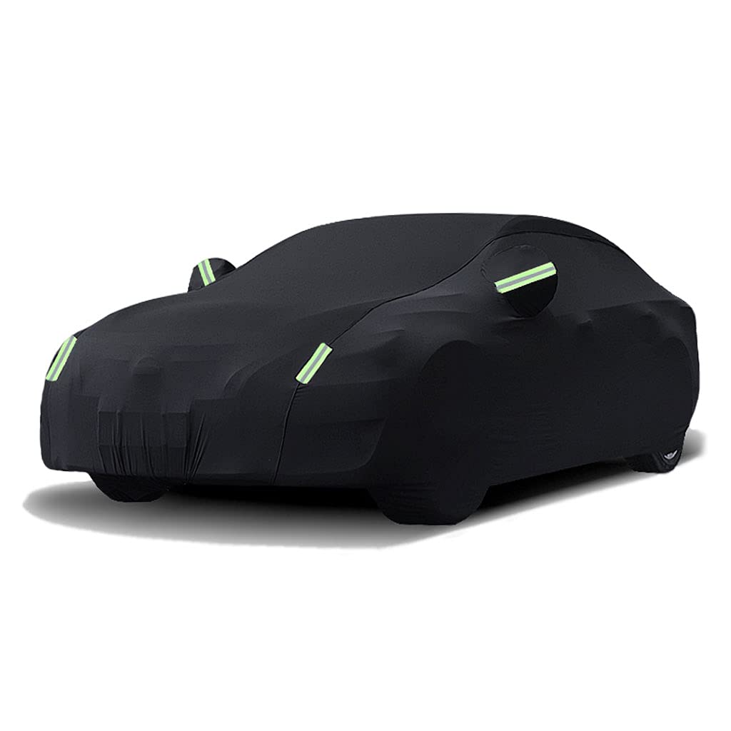 Waterproof All-Weather Car Cover for Chevrolet Corvette C8 (2020-2021) - Heavy Duty Outdoor/Indoor Protection with Mirror Pockets | Fits Retractable Hardtop & Targa Top Models | Perfect for Garage Storage, Travel & Extreme Weather Protection