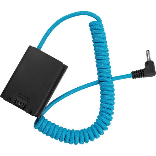 Kondor Blue 1.35mm 3.5mm DC to Sony NP-FZ100 Dummy Battery Power Cable - Perfect for Sony Mirrorless Cameras, Video Recording & Continuous Shooting