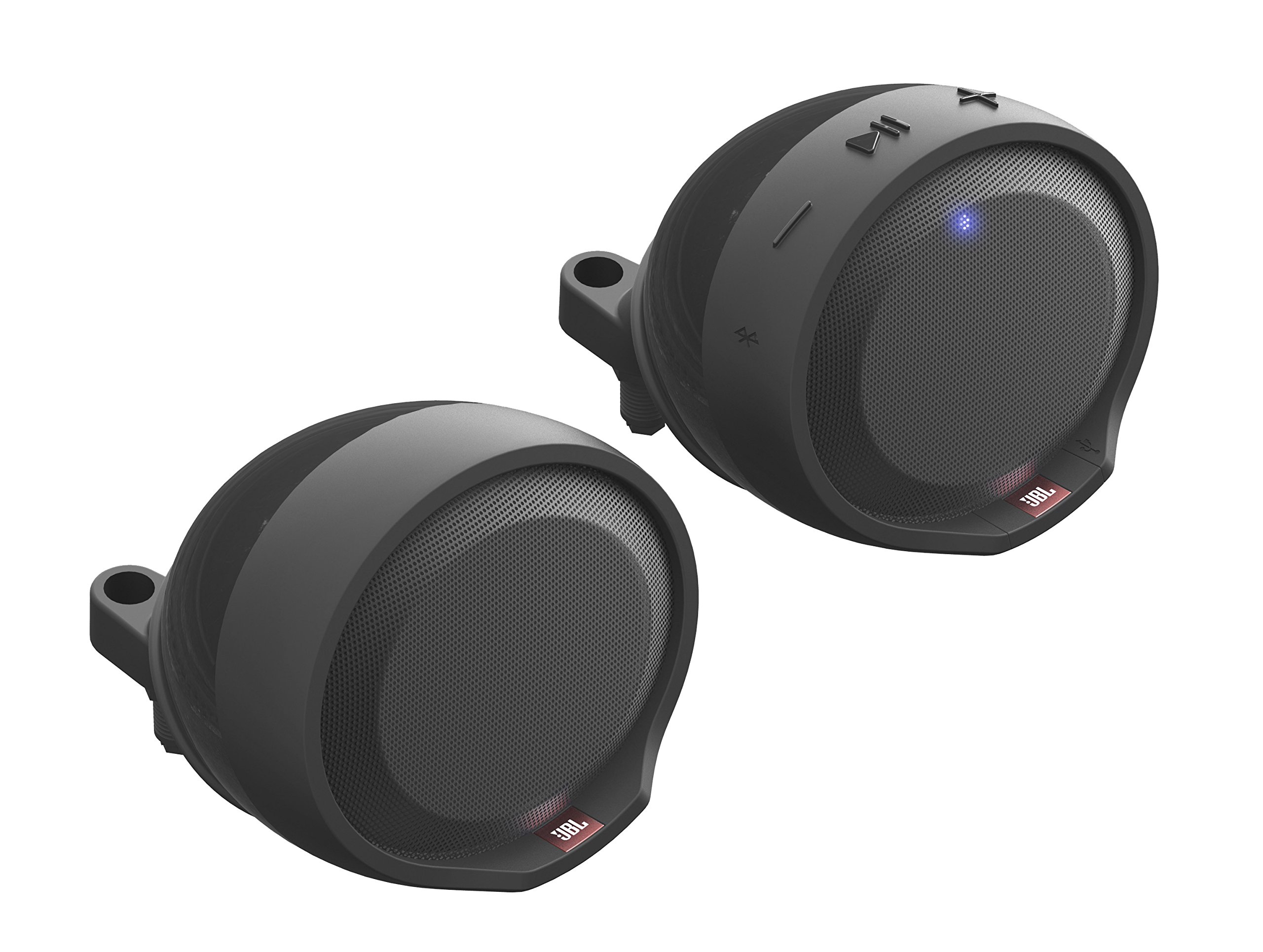 JBL Cruise Bluetooth Motorcycle Handlebar Speaker Kit - Waterproof Wireless Audio System for Bikes, ATVs & Outdoor Adventures