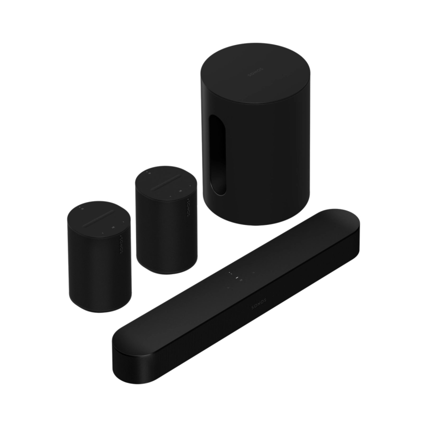 Sonos Immersive Home Theater Set with Beam Soundbar - Premium Wireless Surround Sound System for Movies, Music & Gaming | Perfect for Living Rooms & Home Theaters