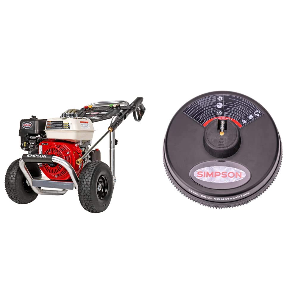 Honda GX200 Gas Pressure Washer 3600 PSI - Heavy Duty Cleaning for Driveways & Decks