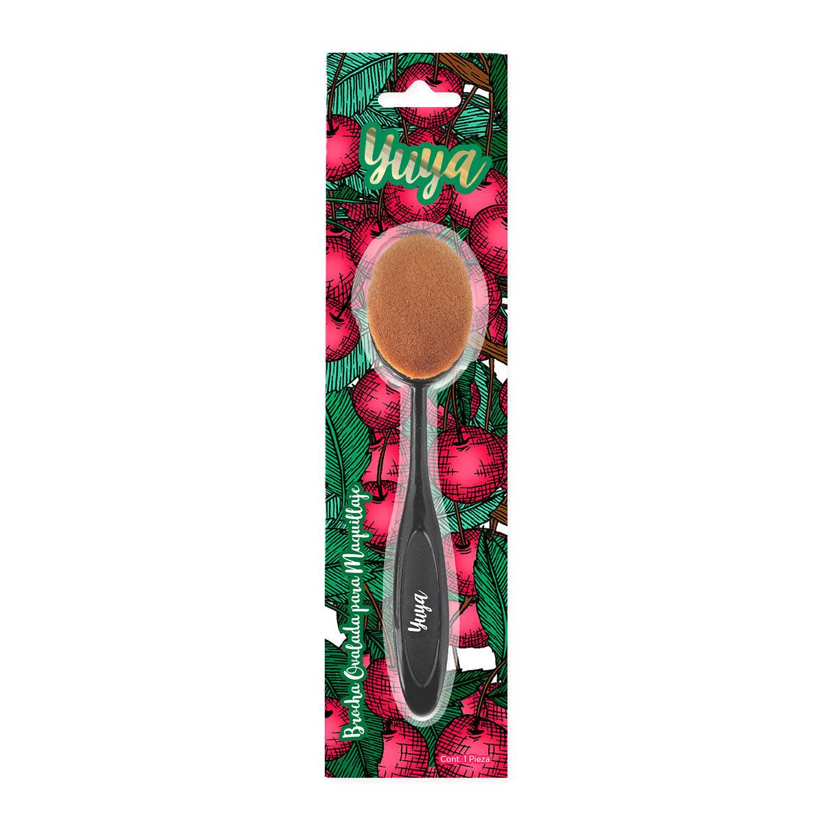 Oval Makeup Brush - Professional Foundation & Blending Brush for Flawless Makeup Application - Perfect for Liquid, Cream & Powder Cosmetics
