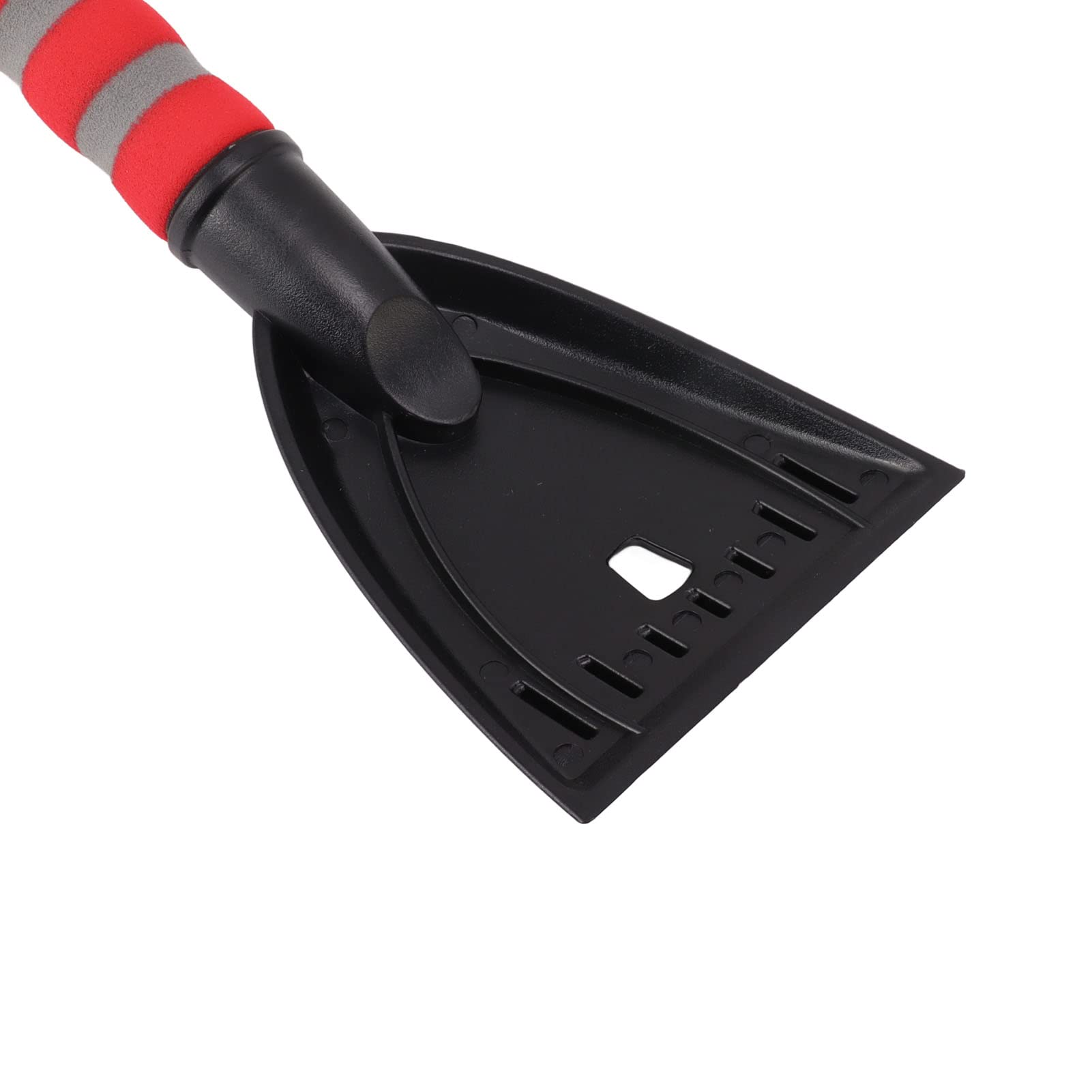 Snow Brush & Ice Scraper for Cars - Cold Resistant (Gray/Red) for Winter Driving