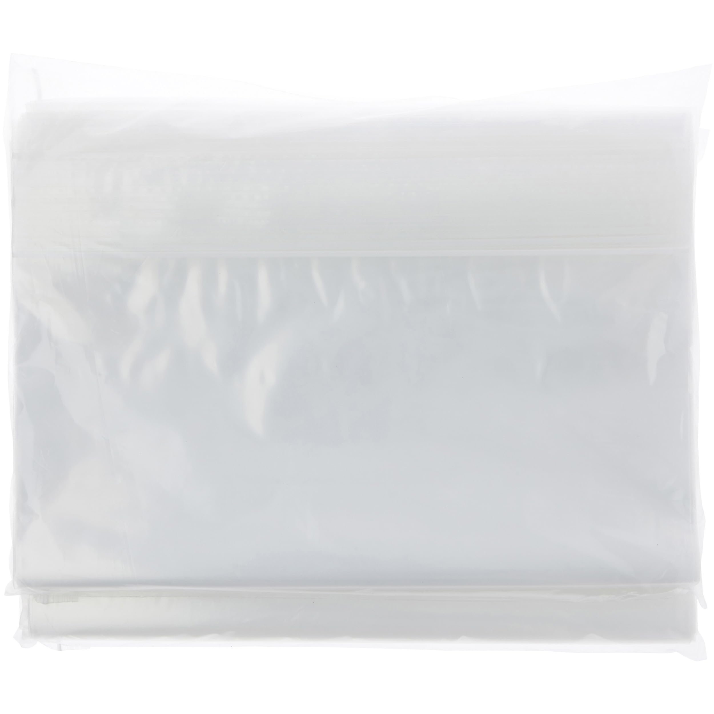 Plymor 16x20 Inch 4 Mil Heavy Duty Zipper Reclosable Plastic Bags - 250 Pack | Storage for Crafts, Jewelry, Documents & Organizing Small Items