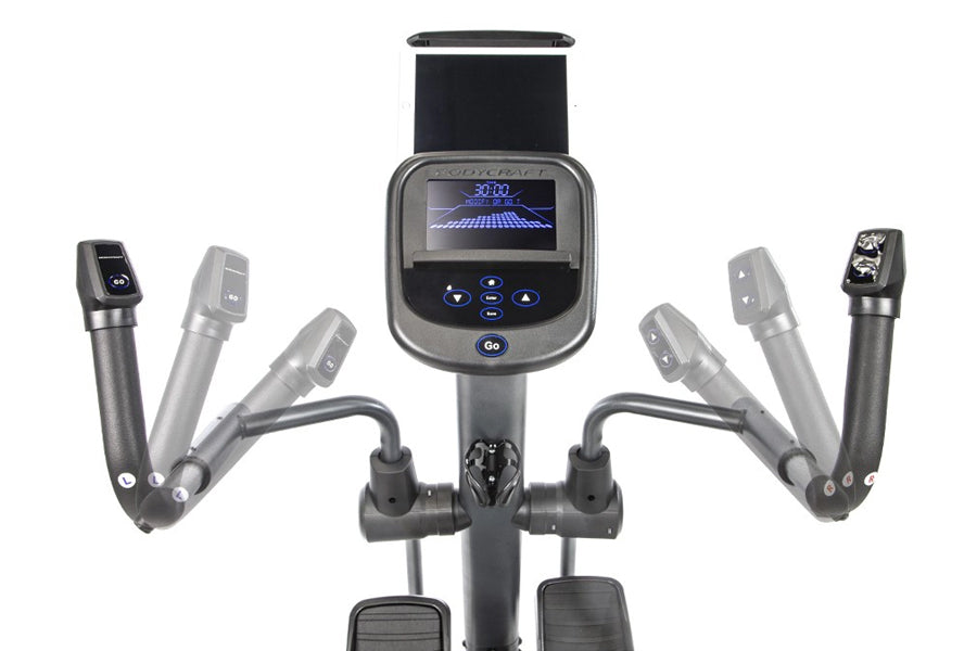 BodyCraft SCT400g Seated Elliptical Cross Trainer - Low Impact Cardio Machine for Home & Office Use - Perfect for Rehabilitation, Seniors & Sedentary Workers