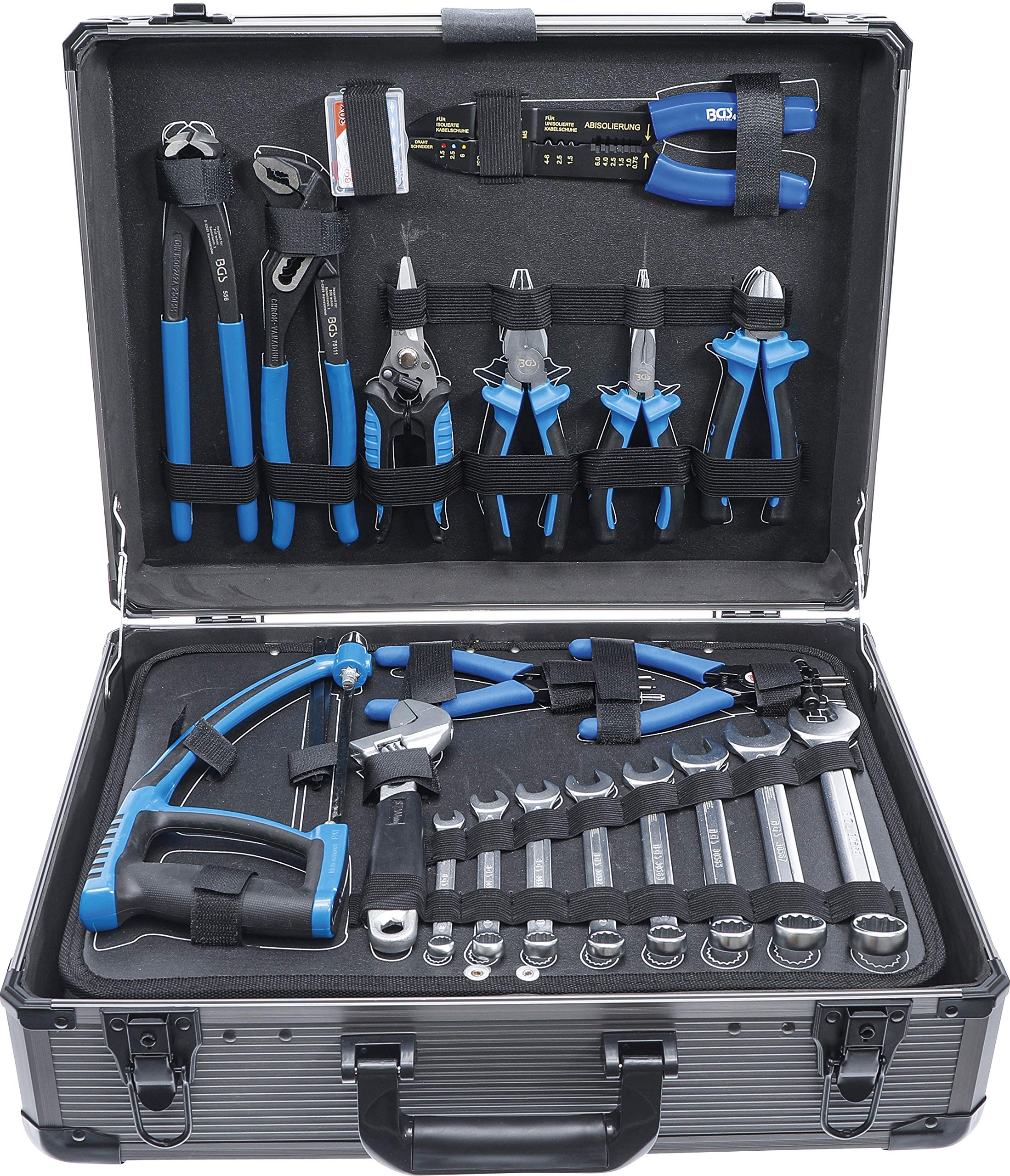 BGS 15501 149-Piece Tool Assortment Set - Professional Hand Tools Kit for Home Repair, Automotive & DIY Projects - Screwdrivers, Pliers, Wrenches & More