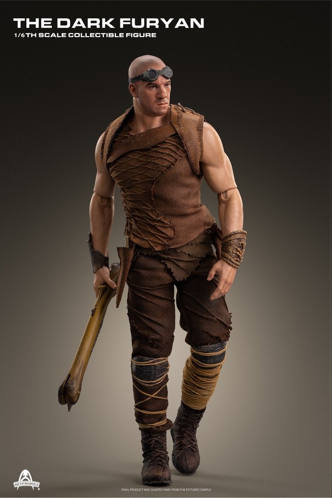 1/6 Scale Art Figures AF025 The Dark Furyan (Riddick) Collectible Action Figure - Perfect for Movie Fans & Sci-Fi Collectors (Display, Photography, Gift for Vin Diesel Fans)