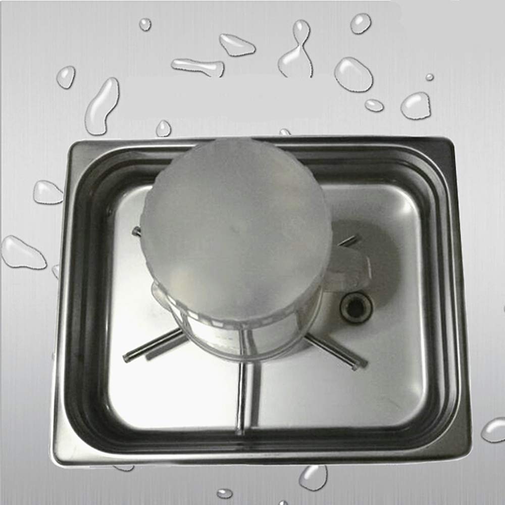 YBB Professional Ice Crusher Blender Pitcher Rinser - Portable Glass Blender Cleaning Cup for Bar, Coffee Shop, Restaurant & Home Kitchen | Perfect for Washing Blender Jars, Smoothie Cups & Drinkware