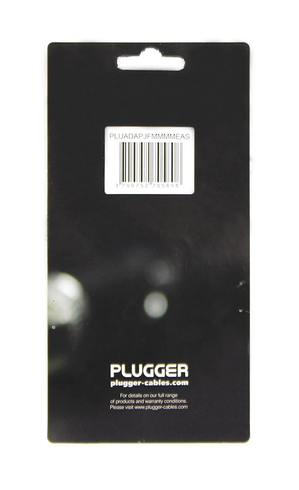 Female to Mini Male Adapter - Plugger Mono Jack for Audio Devices
