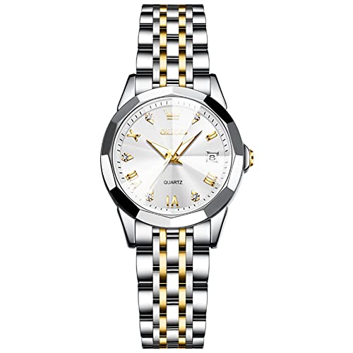 Rose Gold Strap White Dial