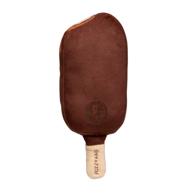 Fuzzyard Chocolate Coated Ice Cream Dog Toy - Chew-Resistant & Interactive Treat for Small & Large Dogs - Perfect for Playtime, Training & Bonding