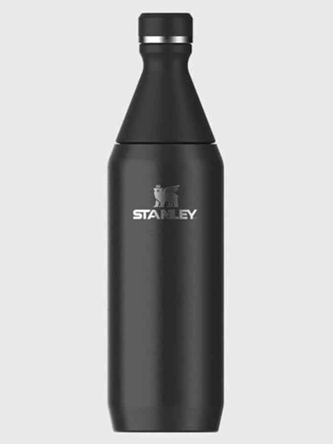 Stanley The All Day Slim Bottle (0.6L/20oz) - Insulated Stainless Steel Water Bottle for Hot & Cold Drinks - Perfect for Hiking, Gym, Office & Outdoor Activities