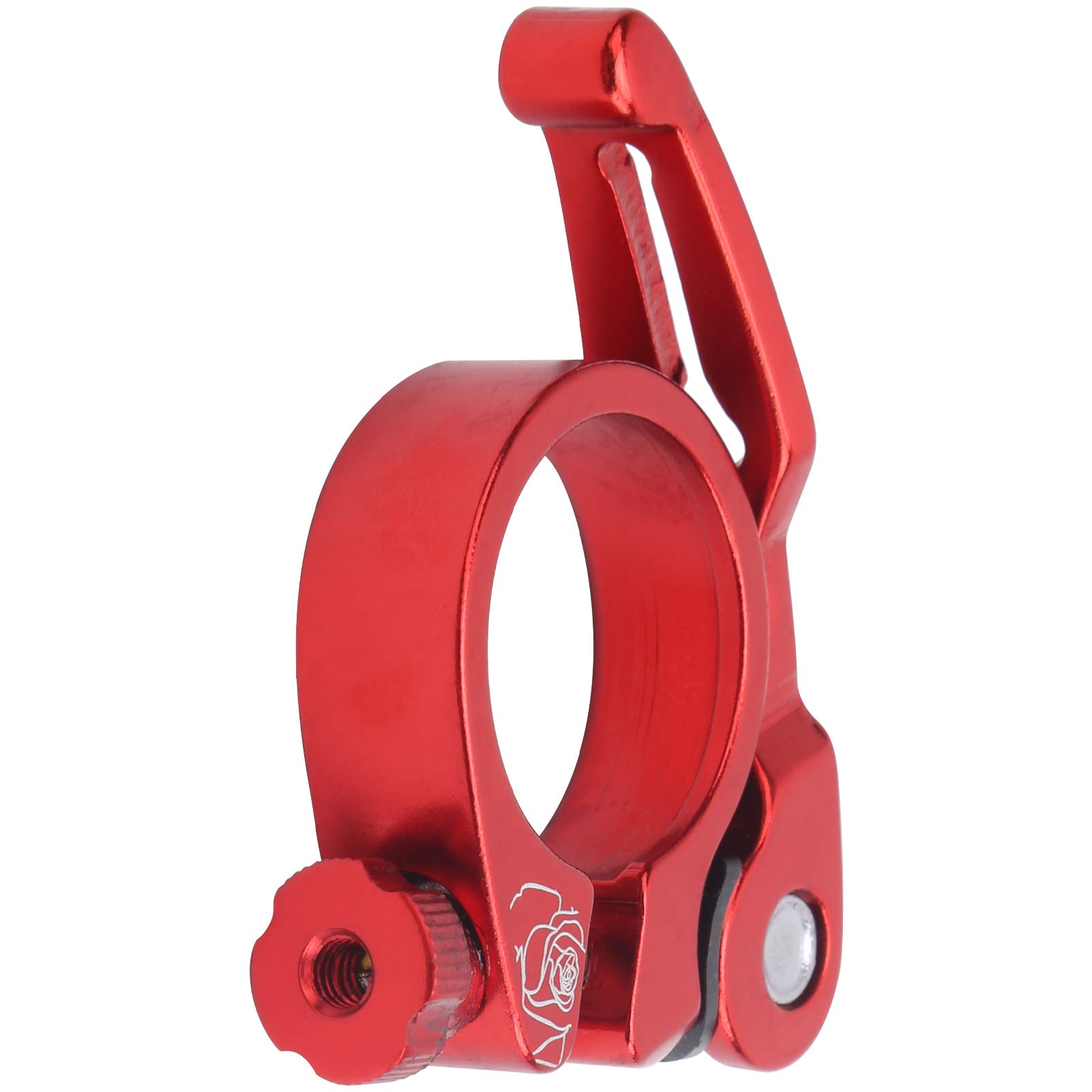 31.8mm Quick Release Bike Seat Clamp - Lightweight Aluminum Seatpost Collar for Mountain & Road Bikes - Perfect for Commuting, Trail Riding & Fitness Cycling