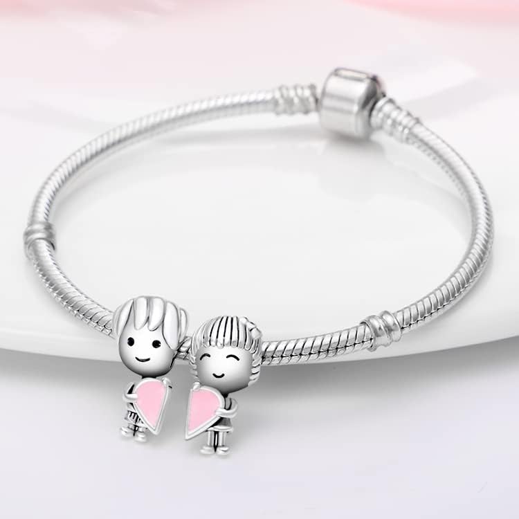 MICOO 925 Sterling Silver Butterfly Music Note Charm Pendant for Bracelets & Necklaces - Dangle Bead Jewelry Gift for Women - Compatible with Pandora European Bracelets - Perfect for Birthdays, Anniversaries & Everyday Wear
