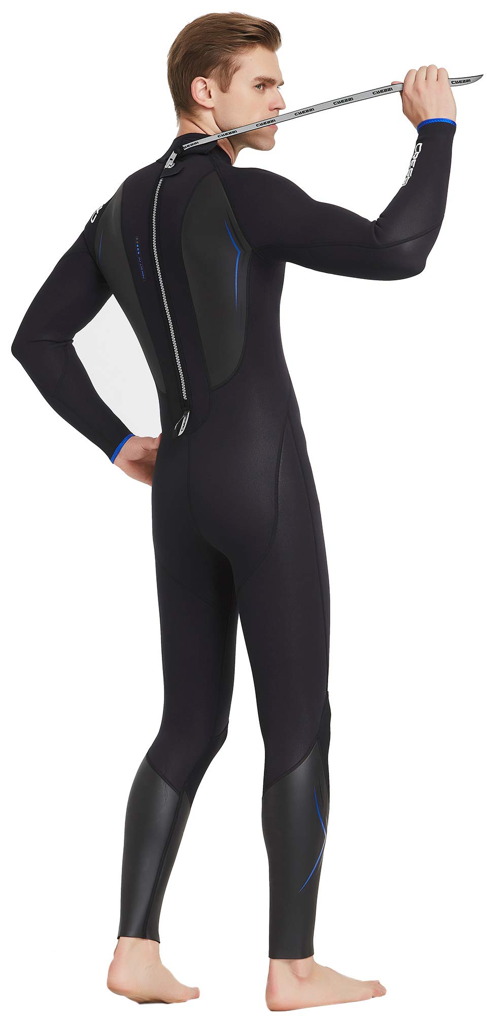 Cressi Altum 3mm Men's Wetsuit - Full Body & Shorty Diving Suit for Scuba, Snorkeling & Water Sports | Warm & Flexible Neoprene