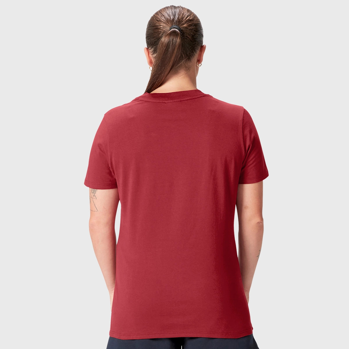 Canterbury British & Irish Lions Women's Cotton T-Shirt - Red | Rugby Fan Apparel for Women | Perfect for Game Day & Casual Wear