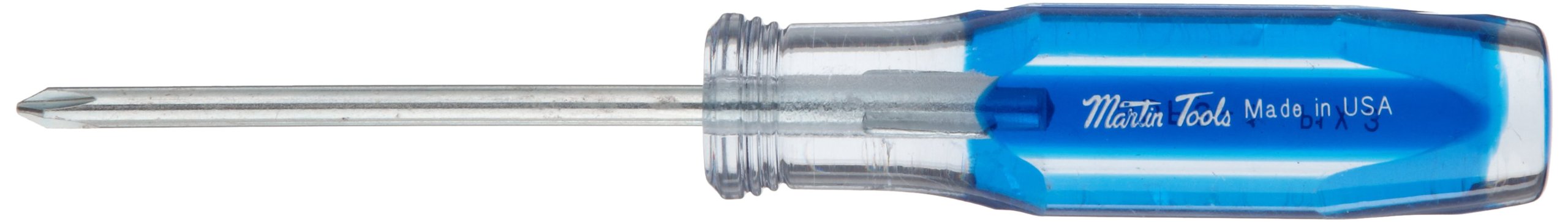 Martin SDP3-1 Phillips Screwdriver - Round Blade, PH 1 Head, 3