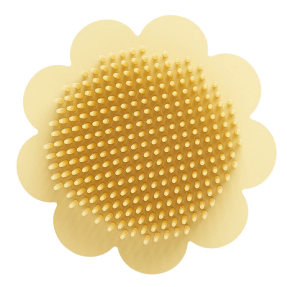 Beavorty Silicone Bath Brush for Baby Face & Cradle Cap - Gentle Exfoliating & Massage - Perfect for Kids Bath Time & Shower