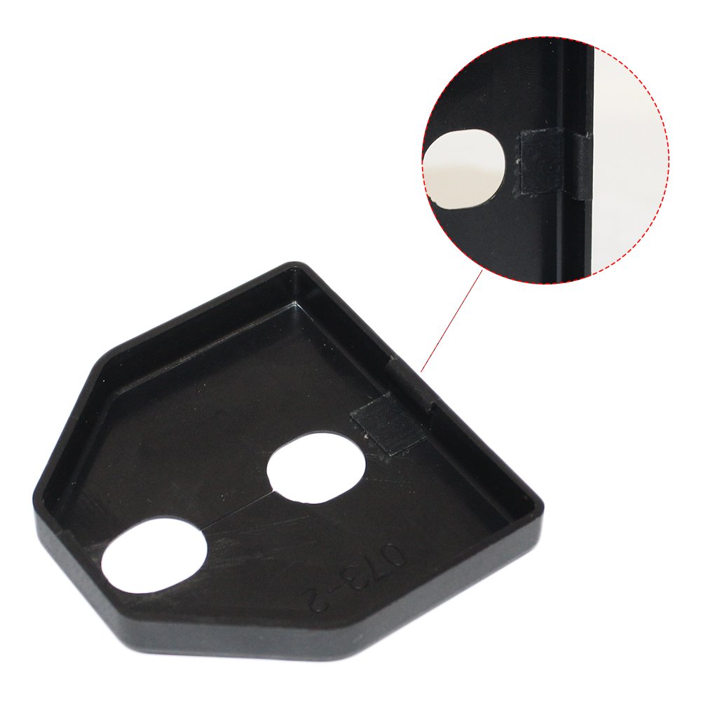 MAITE Car Door Lock Protective Cover for Subaru Forester Outback Legacy Impreza XV - Anti-Corrosion Door Striker Cover (4Pcs, Black) | Durable Protection Against Rust & Wear | Perfect for Off-Roading, Winter Driving & Daily Commute