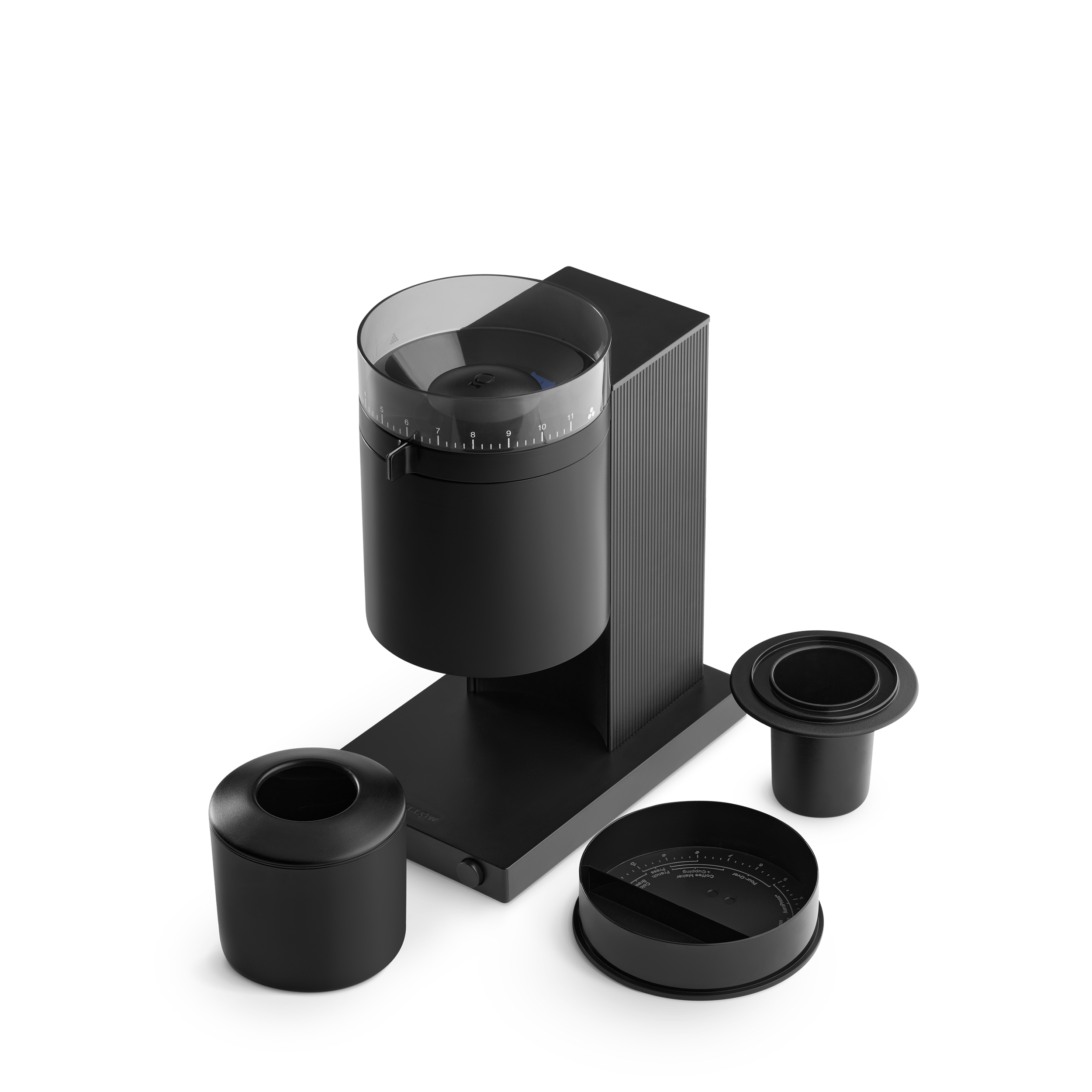 Fellow Opus Conical Burr Coffee Grinder - Matte Black - Professional Precision Grinding for Espresso, Pour Over & French Press - Perfect for Home Baristas & Coffee Enthusiasts