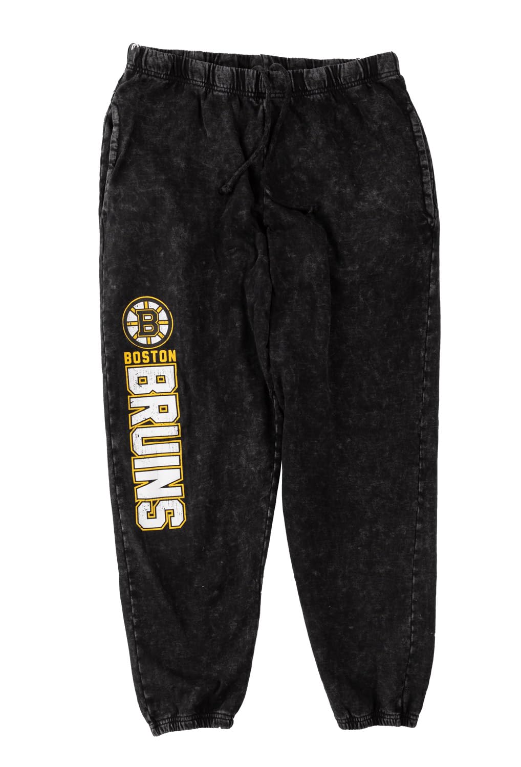 **Calhoun NHL Men's Acid Wash Cotton Fleece Sweatpants - Athletic Jogger Pants for Casual Wear, Gym & Lounge**