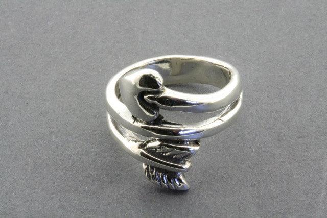 Sterling Silver Arrow Ring for Women - Elegant Jewelry Gift for Birthday, Anniversary & Everyday Wear