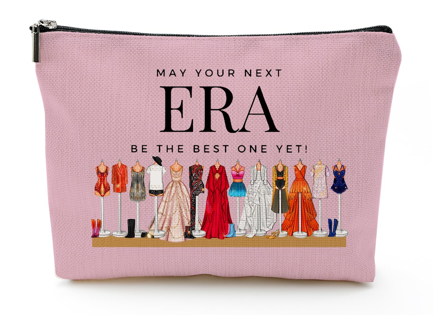 Stylish Pink Makeup Bag with Next Era Merch - Perfect Cosmetic Organizer for Fans | Great Gift for Women, Birthday, Mother's Day, Nurse Appreciation & Graduation | Ideal for Music Lovers & Travel Essentials