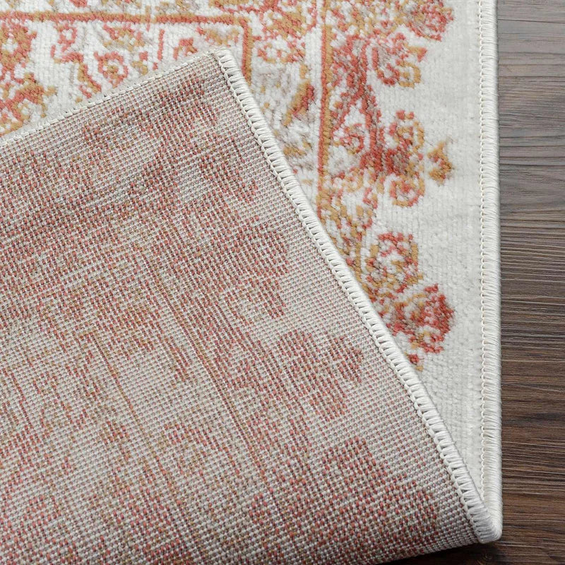 Myel Classic Medallion Indoor Area Rug - Non-Slip Traditional Persian Design Runner Rug for Living Room, Bedroom & Hallway