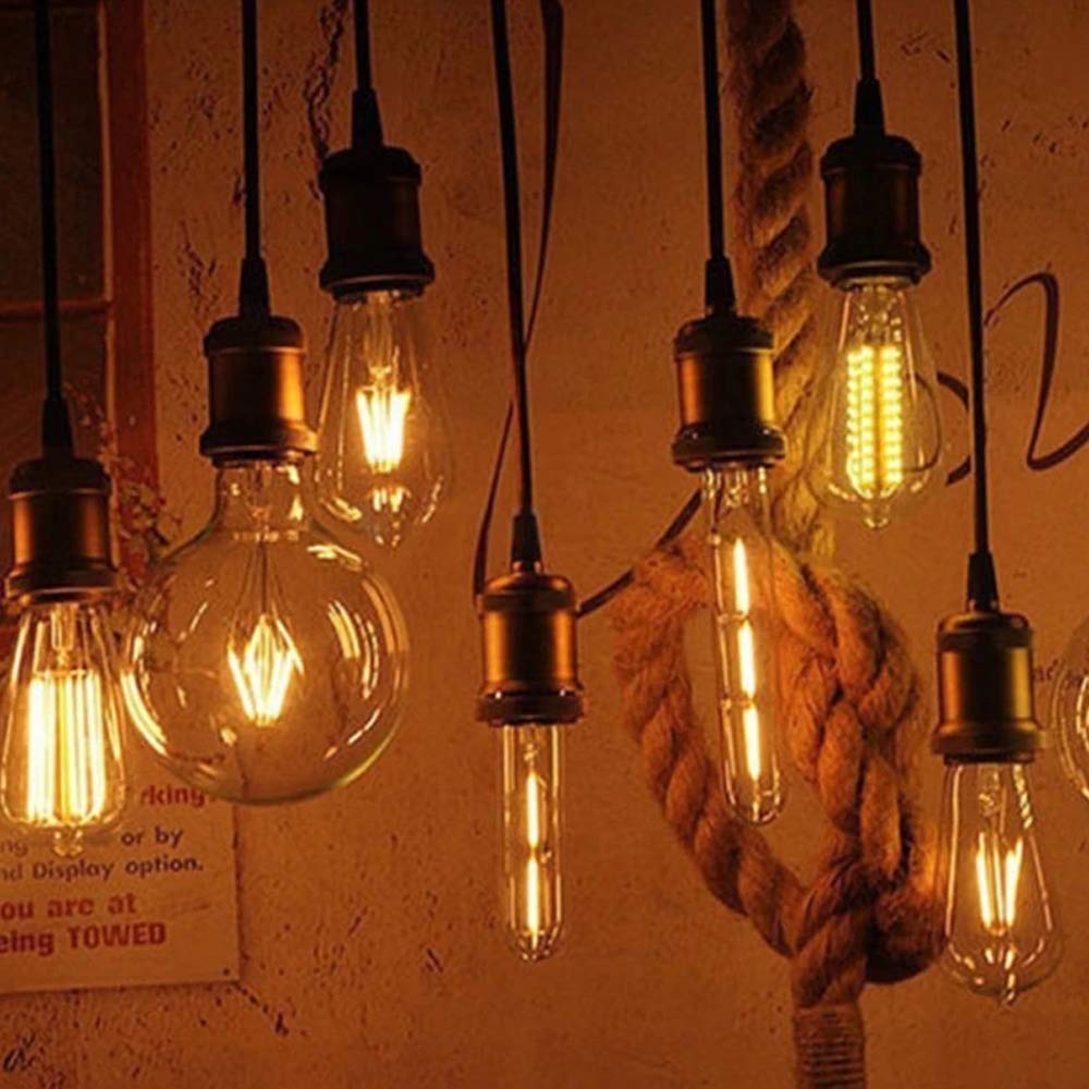 3-Light Plug-in Swag Pendant Chandelier with 15ft UL Cord - No Wiring Needed, Hanging Ceiling Light for Kitchen Island, Dining Room & Living Room Decor