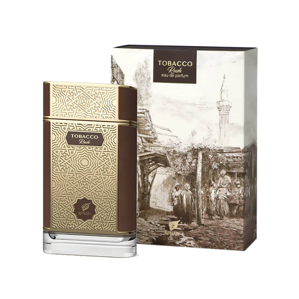 Tobacco Rush Eau de Parfum 80ml for Men - Woody Spicy Cologne, Long-Lasting Fragrance for Date Night & Special Occasions