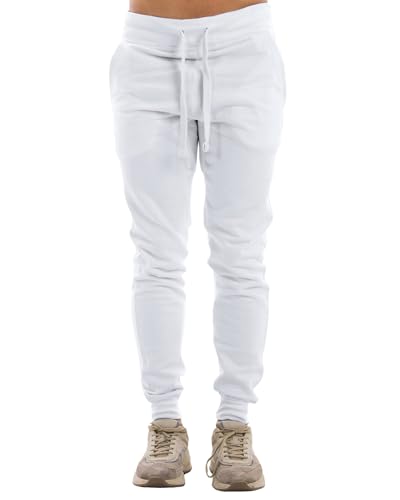 White Joggers
