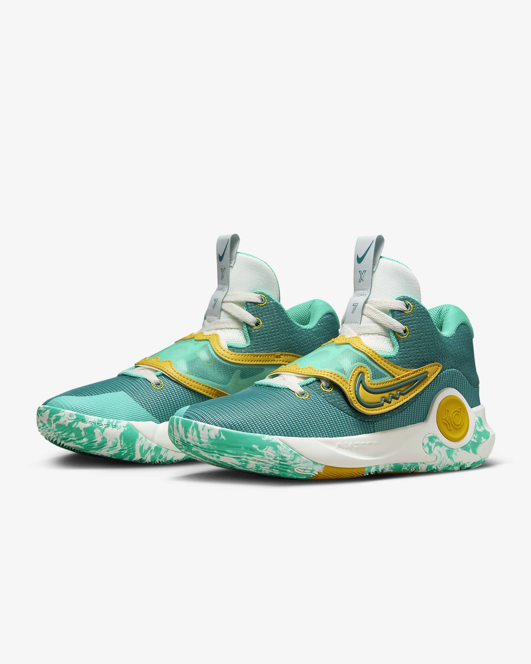 KD Trey 5 X Basketball Shoes - Lightweight Performance Sneakers for Men - Nike Basketball Court Shoes - Perfect for Indoor & Outdoor Play, Training, and Streetwear Fashion