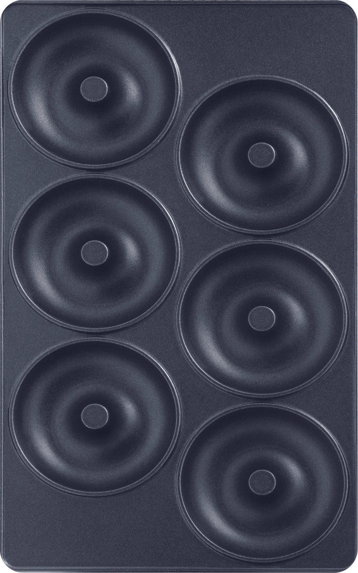 Tefal XA8011 Snack Collection Donut Plates - Non-Stick Accessory for Air Fryer & Oven - Perfect for Donuts, Cookies & Small Bites