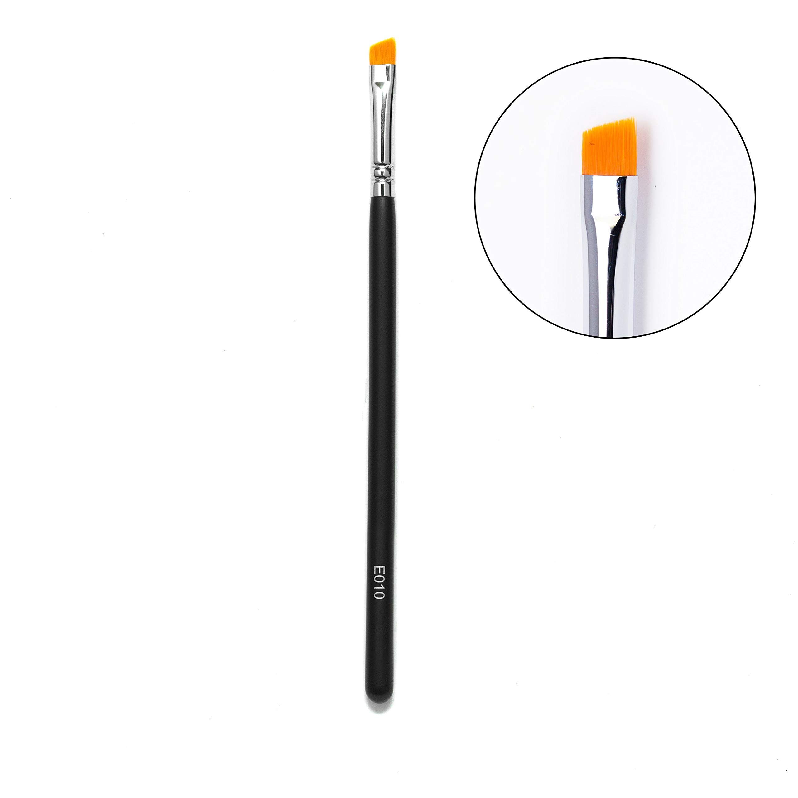 Premium 10-Piece Gel Eyeliner Brush Set for European Girls - Perfect for Makeup Artists & Beginners - Ideal for Smokey Eyes, Winged Liner & Professional Makeup Application