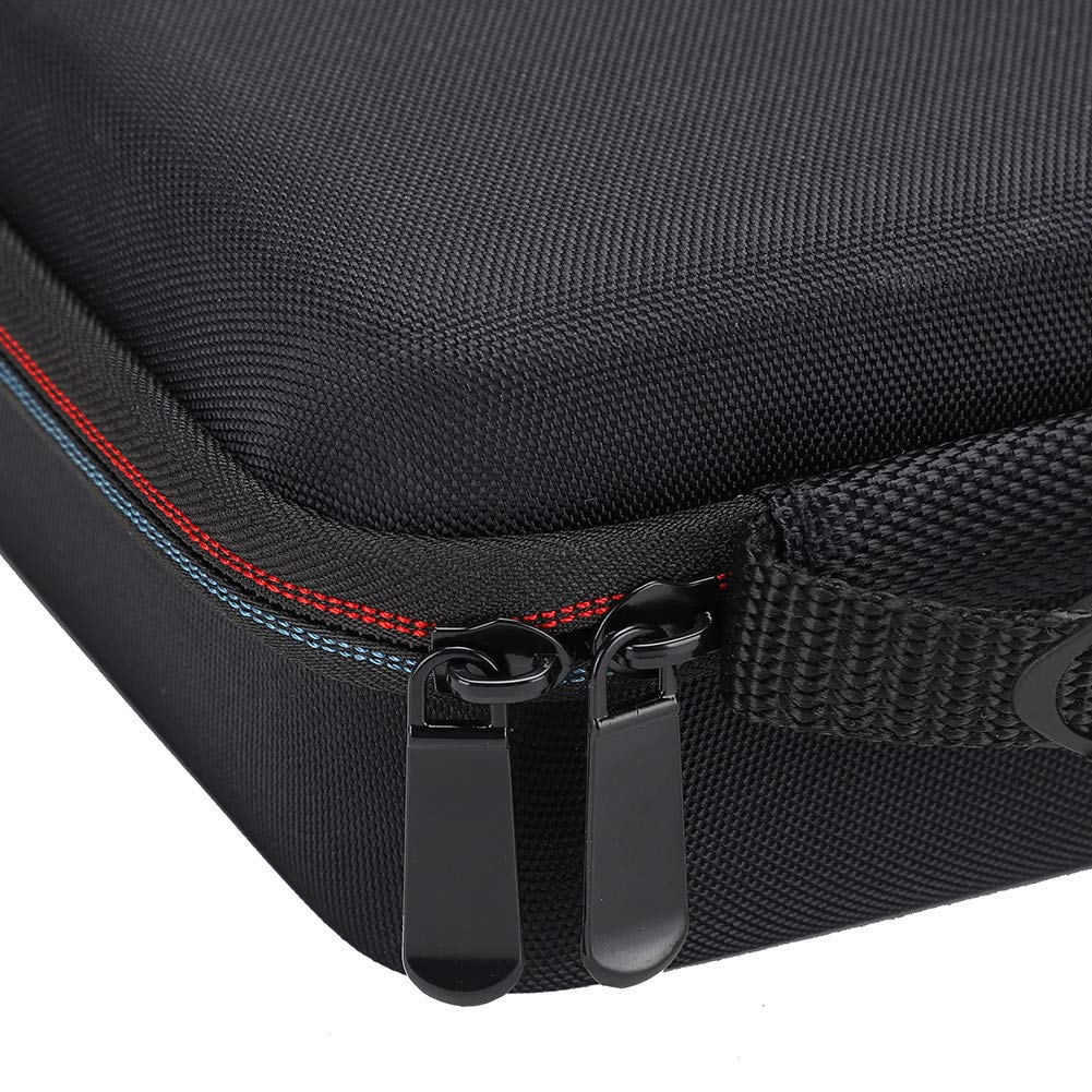 Professional Barber Scissor Case & Hairdressing Bag - Black Storage Organizer for Electric Hair Clippers, Cutter Heads, Limit Combs & Chargers (GC-0093) - Perfect for Salon, Barber Shop & Travel Use