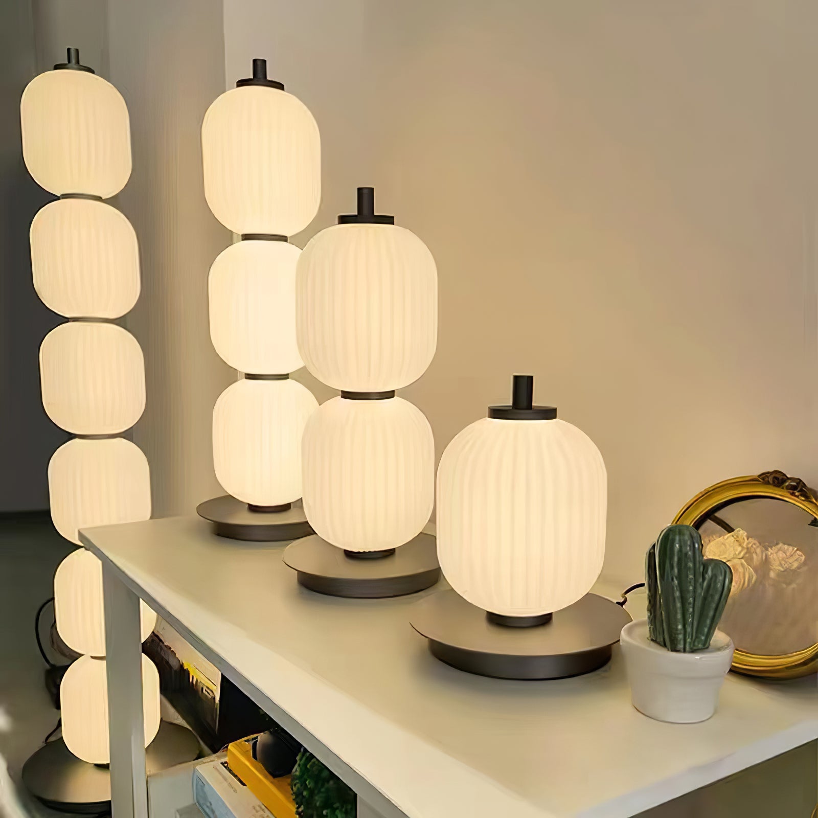 Modern Collier Table Lamp - Adjustable LED Desk Light for Home Office, Bedroom & Study - Warm White & Cool White Light Modes for Reading, Working & Relaxing