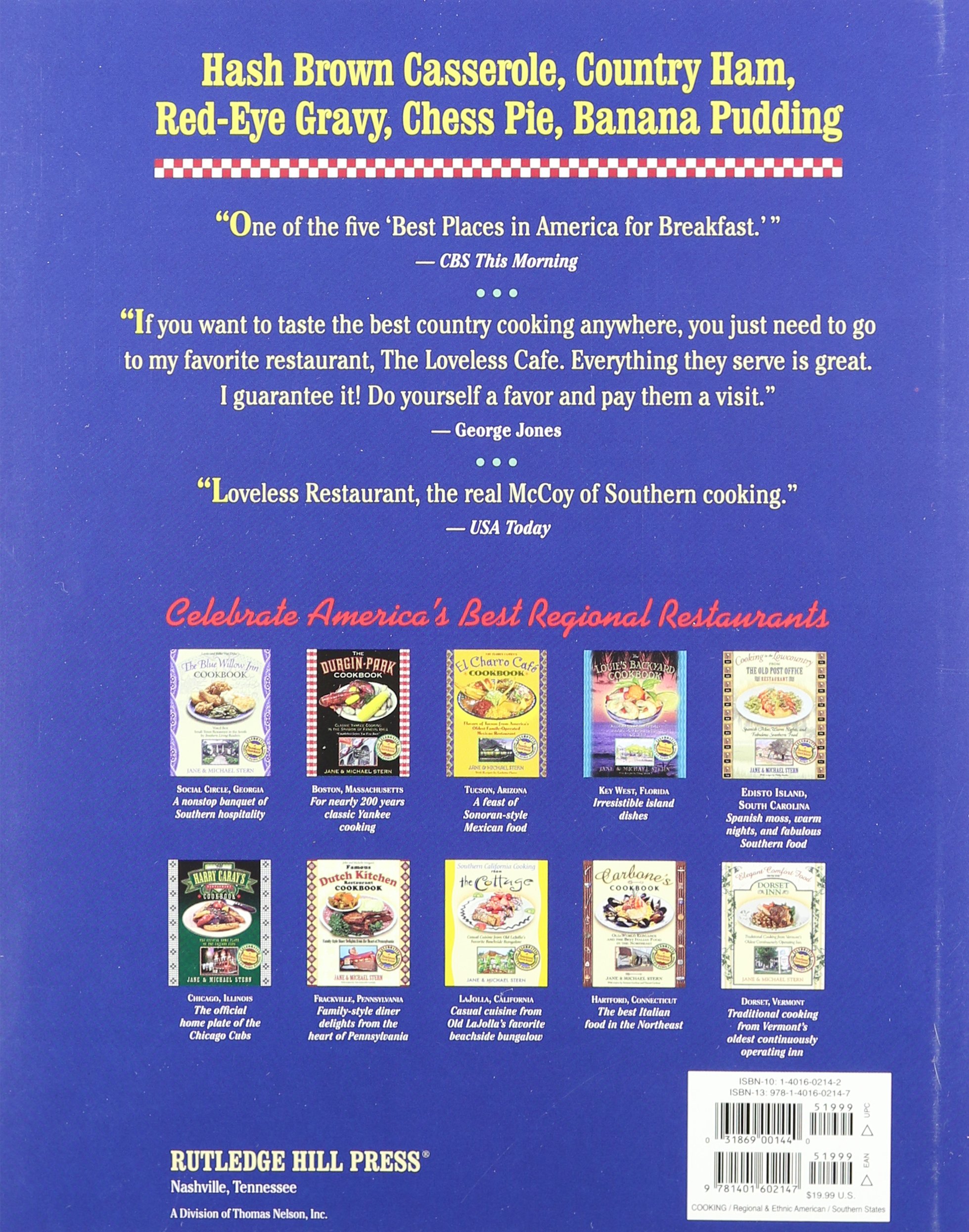 Authentic Southern Country Cooking Cookbook: Loveless Cafe Recipes for Fried Chicken, Hams & Jams | Nashville's Famous Cafe Dishes | Perfect for Home Chefs & Southern Food Lovers