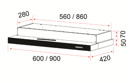 60CM EF HB BI 584 FA Induction Cooktop with 60CM EFCH 6202 HM SSL Range Hood - Perfect for Modern Kitchen Cooking & Ventilation
