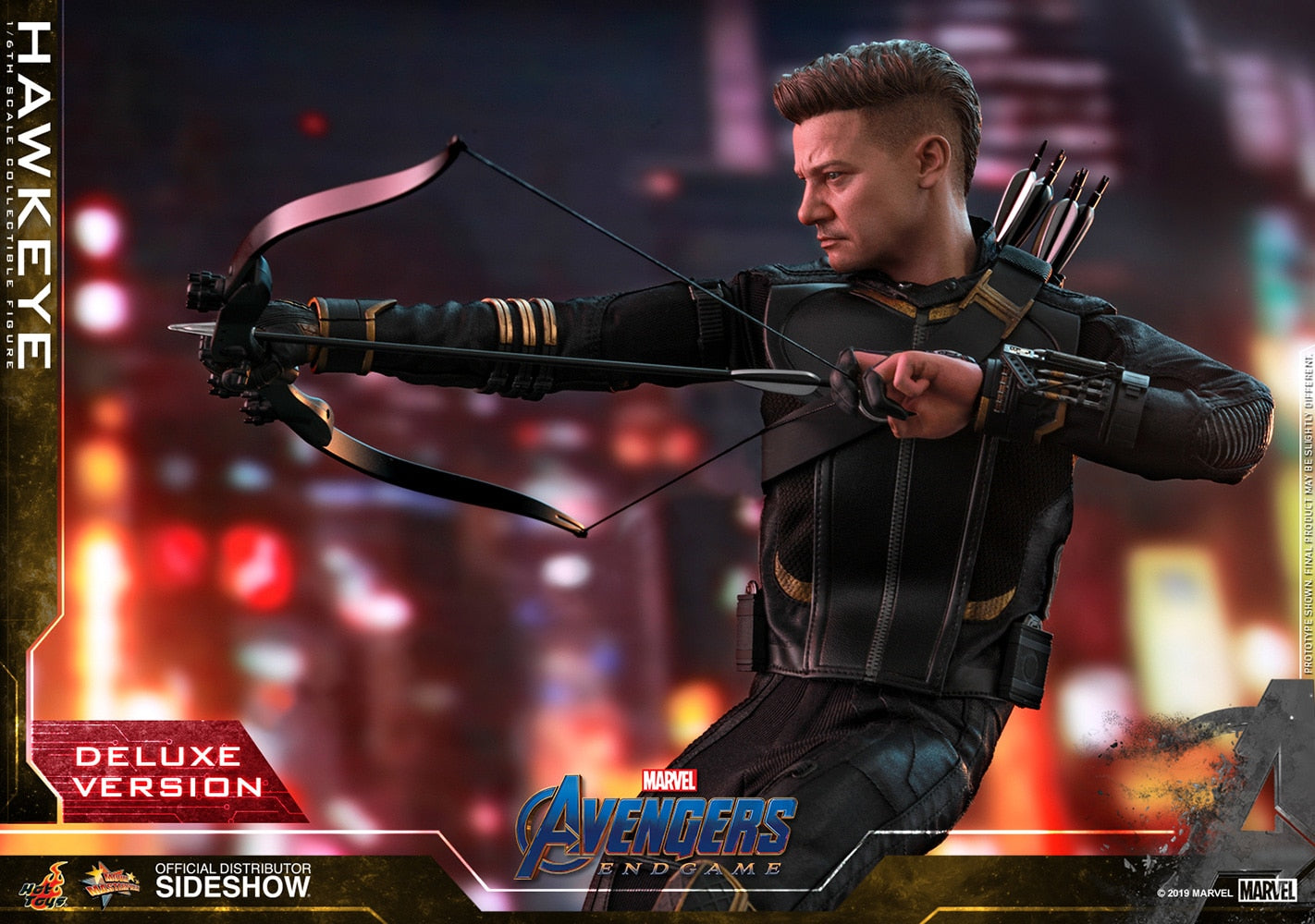 **Hot Toys Marvel Avengers Endgame Hawkeye Deluxe 1/6 Scale Collectible Action Figure – Perfect for Display, Gifts & Marvel Fans**    **使用场景:** Ideal for collectors, Marvel enthusiasts, home decor, office display, and as a premium gift for comic book fans.
