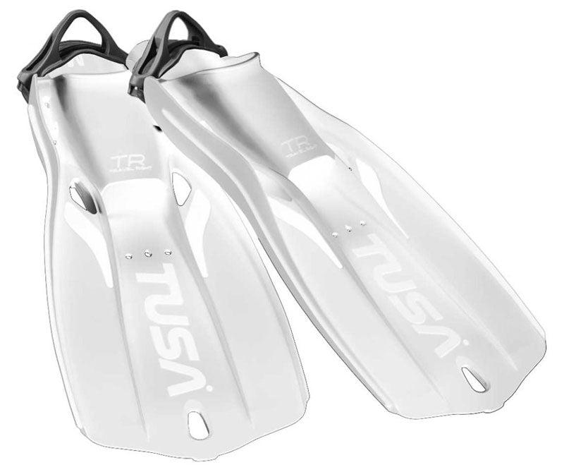 TUSA Travel Right Fins - Premium Snorkeling Fins for Comfort & Performance - Perfect for Beach Vacations, Scuba Diving & Water Sports