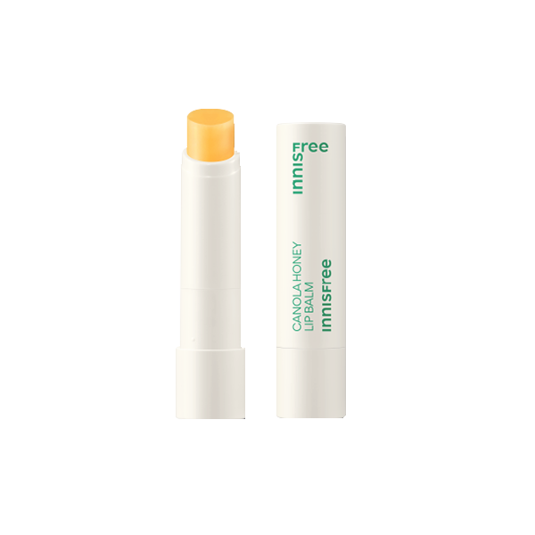 Innisfree Canola Honey Lip Balm - Moisturizing & Nourishing Lip Care for Dry, Chapped Lips - Perfect for Winter Skincare & Daily Hydration